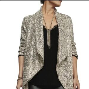 NWT Stella & Dot Metallic Zip Jacket XXL